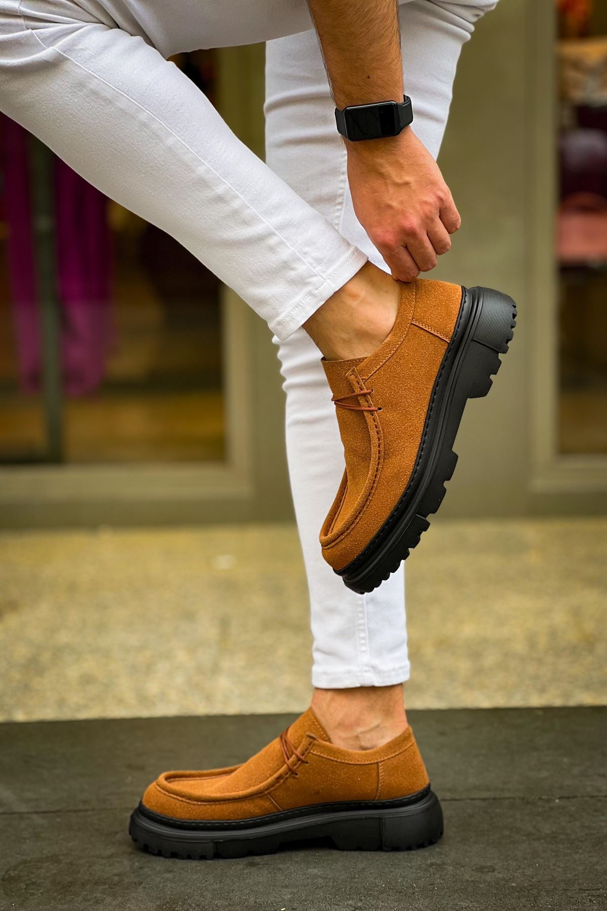 CH2404 SST Castle Men's Shoes Brown - STREETMODE ™