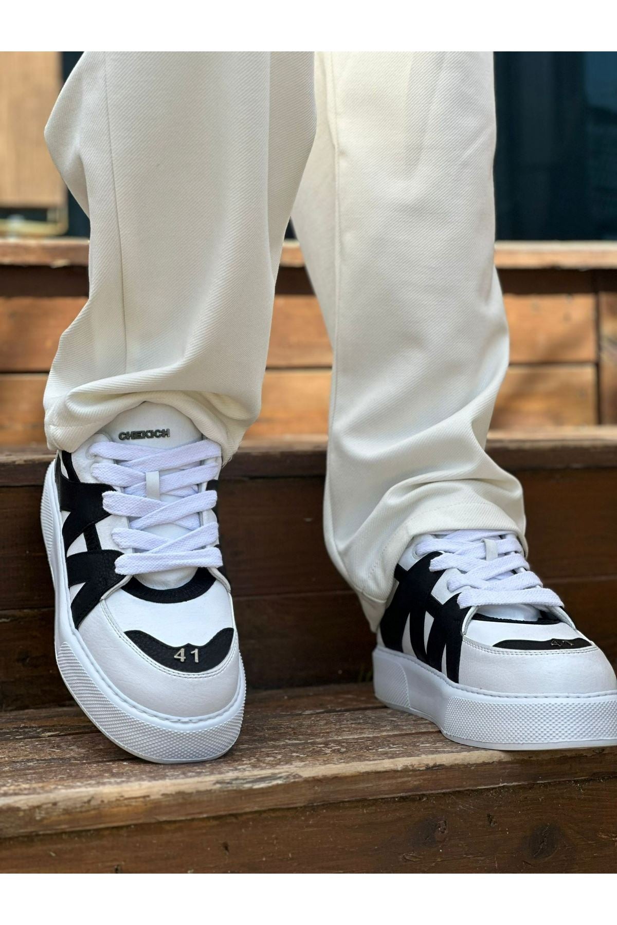 CH2407 CBT Star-X Men's Sneakers WHITE/BLACK - STREETMODE ™