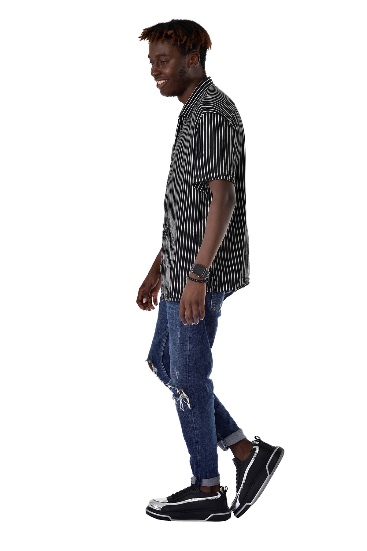 CH241 CST Signature Line Up Men's Shoes BLACK/SILVER - STREETMODE ™
