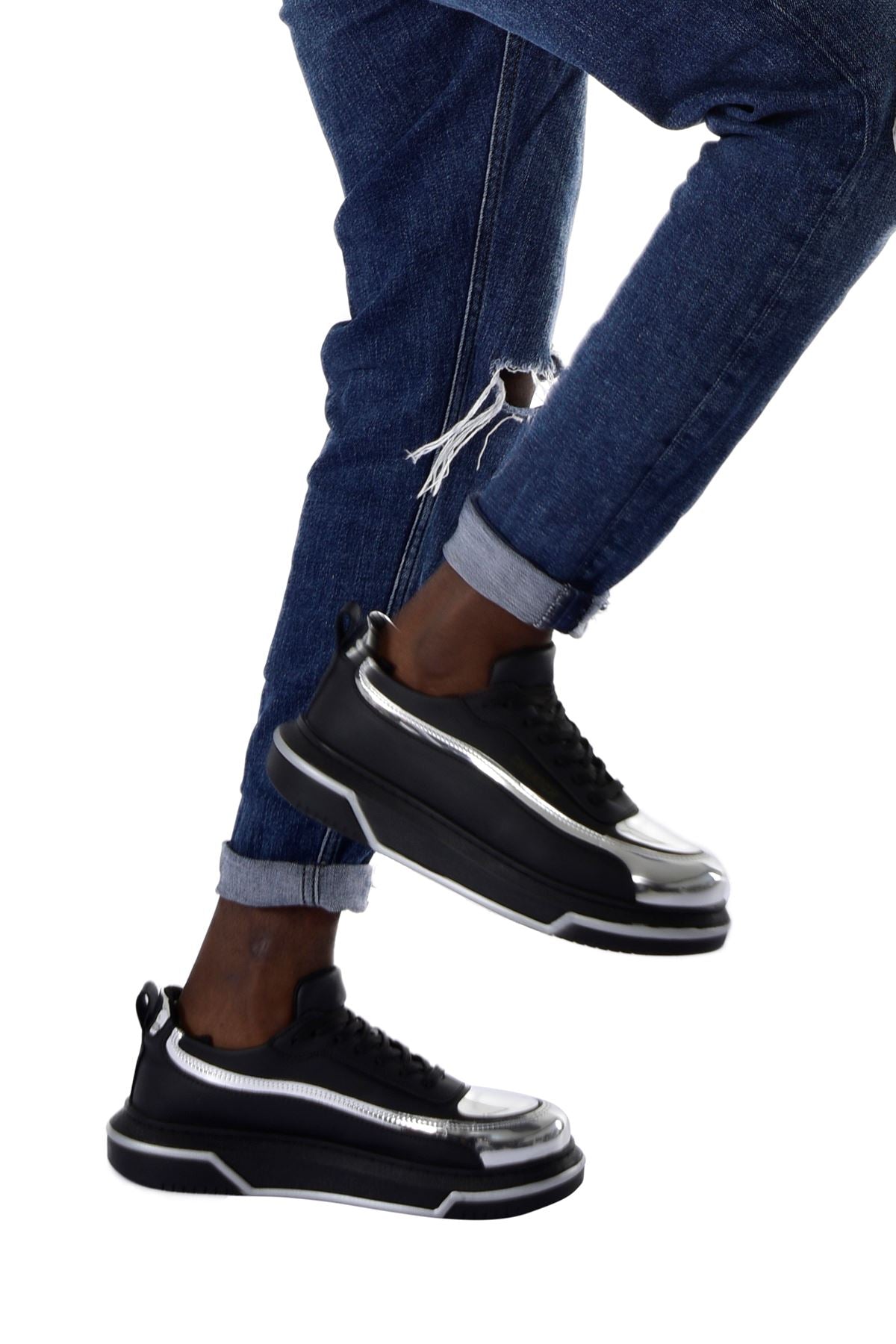 CH241 CST Signature Line Up Men's Shoes BLACK/SILVER - STREETMODE ™