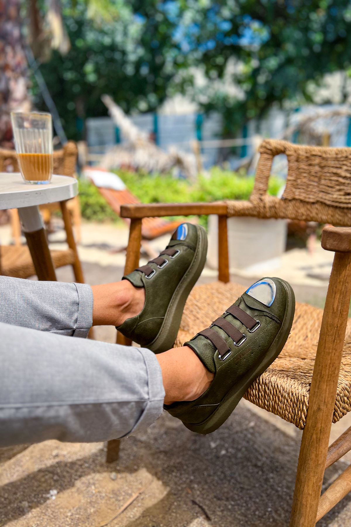 CH251 BT Men's Shoes Sneakers KHAKI - STREETMODE ™