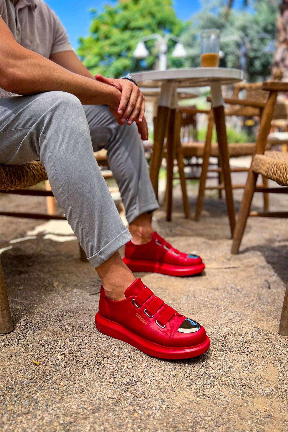 CH251 BT Men's Shoes Sneakers RED - STREETMODE ™