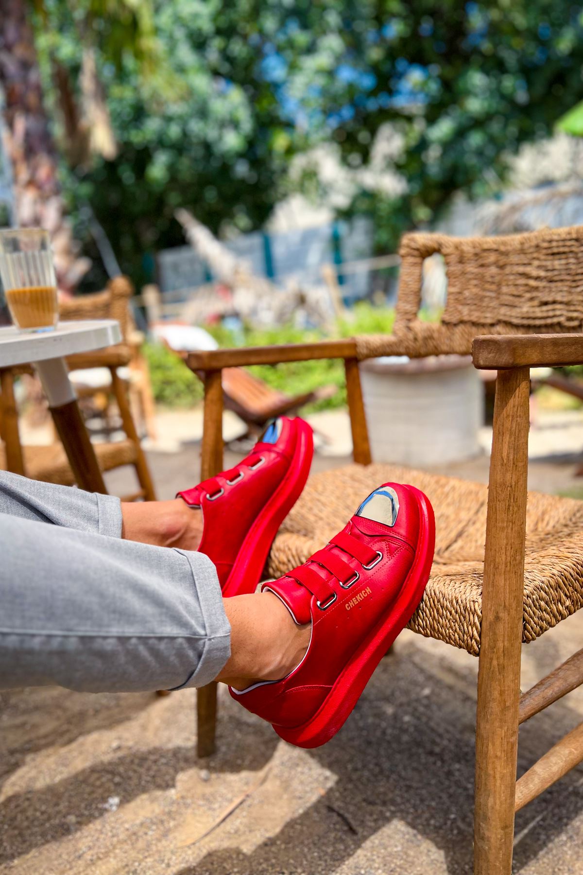 CH251 BT Men's Shoes Sneakers RED - STREETMODE ™