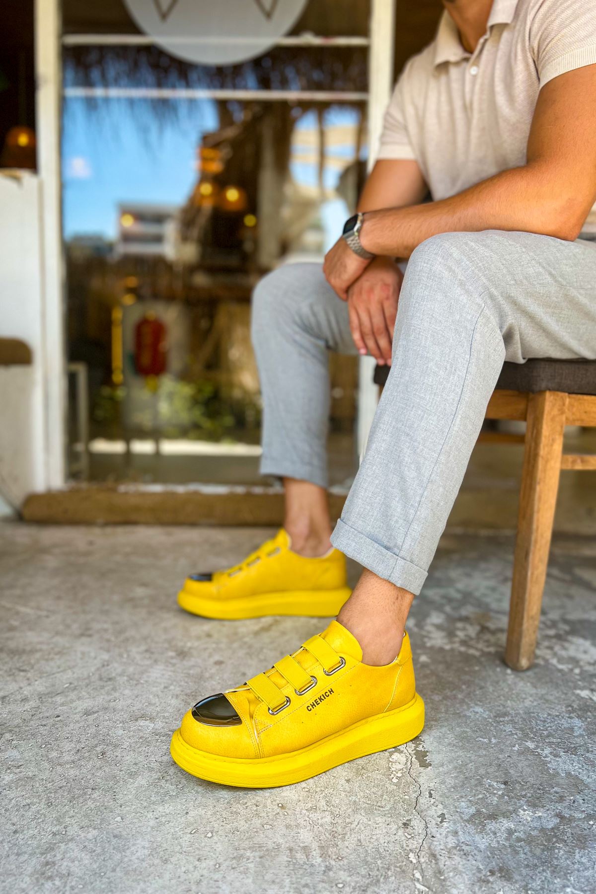 CH251 BT Men's Shoes Sneakers YELLOW - STREETMODE ™