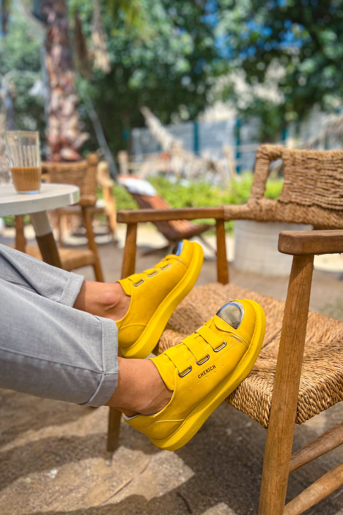 CH251 BT Men's Shoes Sneakers YELLOW - STREETMODE ™