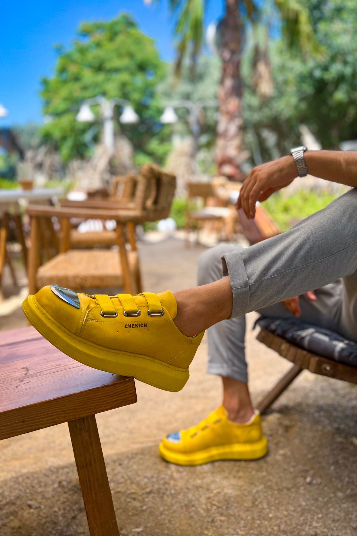 CH251 BT Men's Shoes Sneakers YELLOW - STREETMODE ™