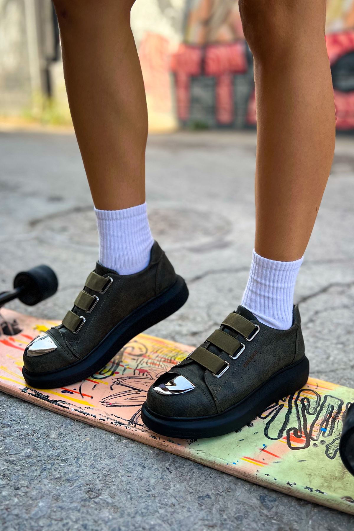 CH251 CST Mirror Women's Shoes Army Green - STREETMODE ™