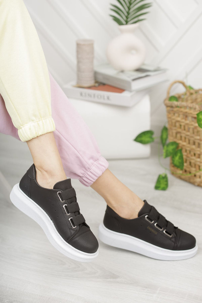 CH253 CBT Women's Sneakers Shoes BLACK - STREETMODE ™
