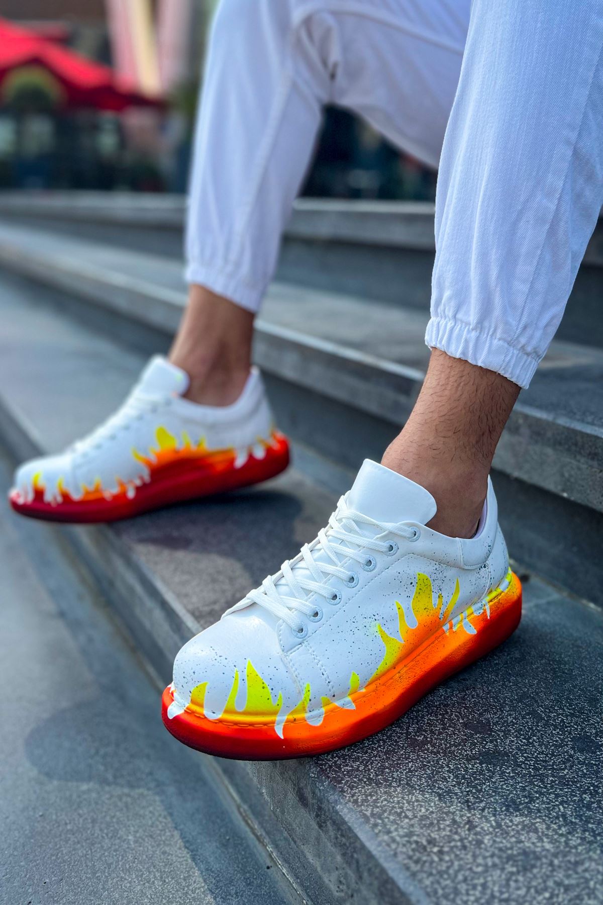CH254 CST Pittura Men's Shoes 535 RED FLAME - STREETMODE ™