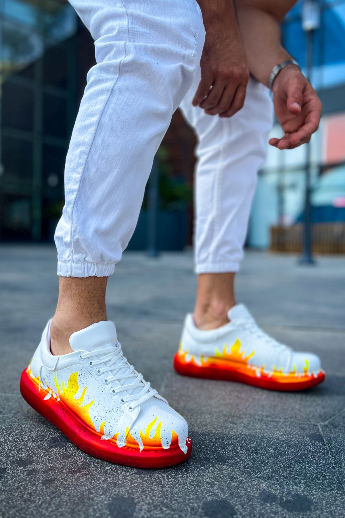 CH254 CST Pittura Men's Shoes 535 RED FLAME - STREETMODE ™