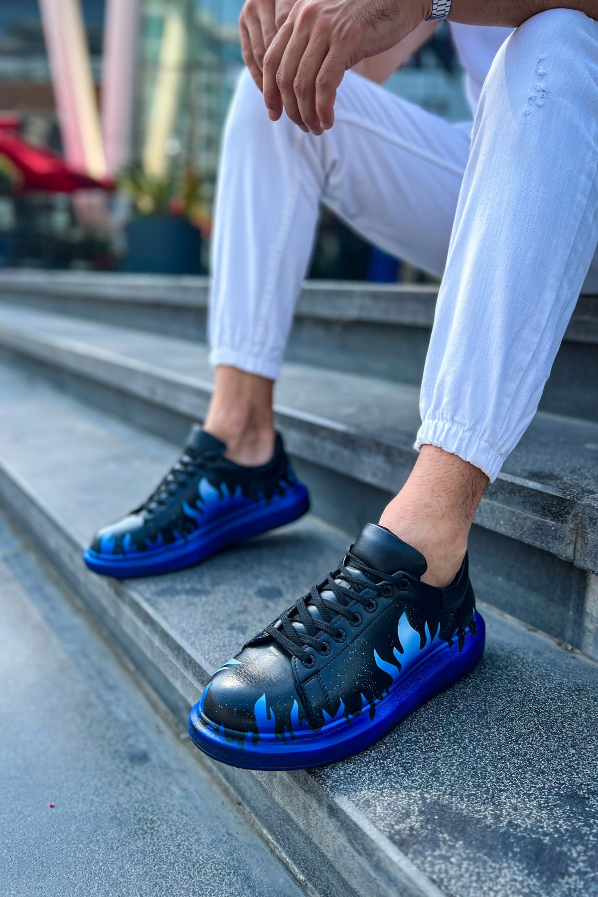CH254 CST Pittura Men's Shoes 534 BLUE FLAME - STREETMODE ™
