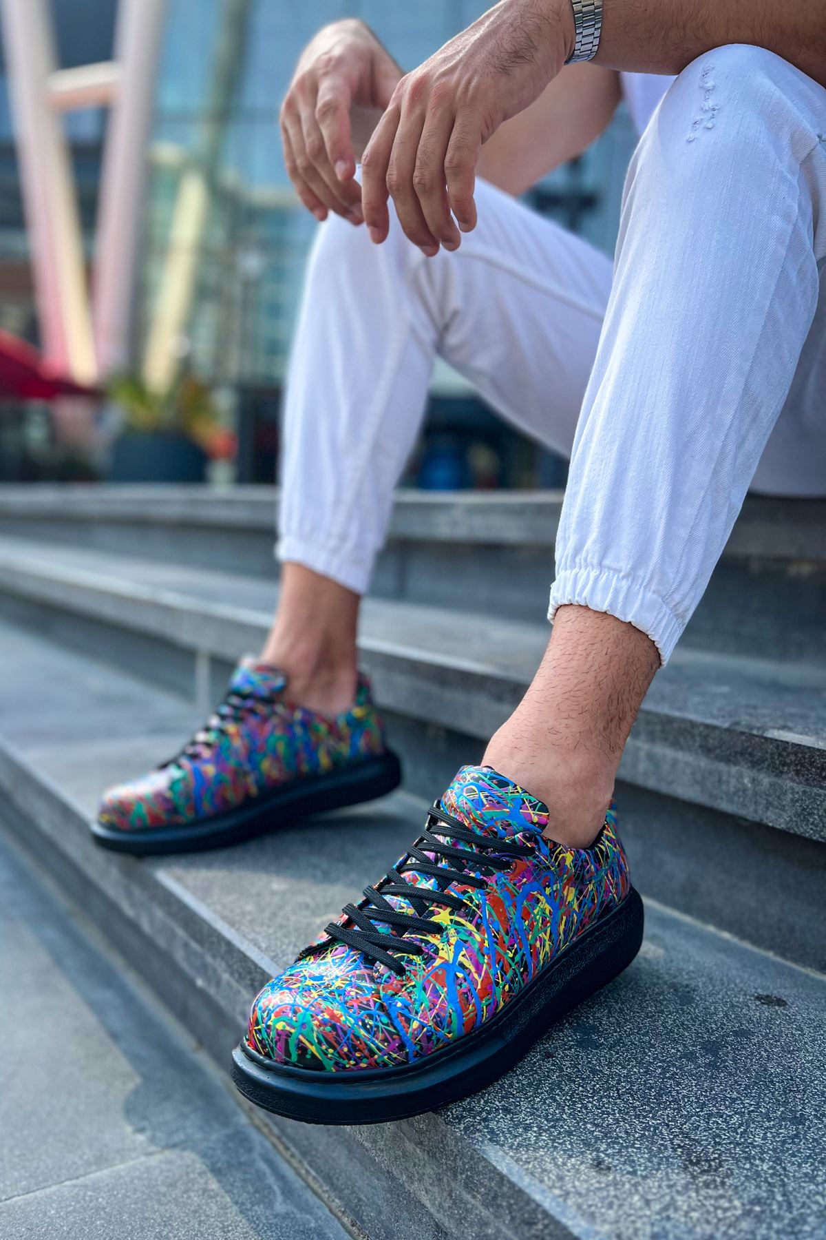 CH254 CST Pittura Men's Shoes 538 CRAZY SPLUSH BLACK - STREETMODE ™