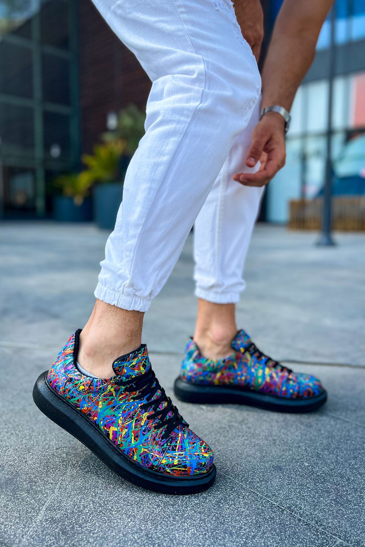CH254 CST Pittura Men's Shoes 538 CRAZY SPLUSH BLACK - STREETMODE ™