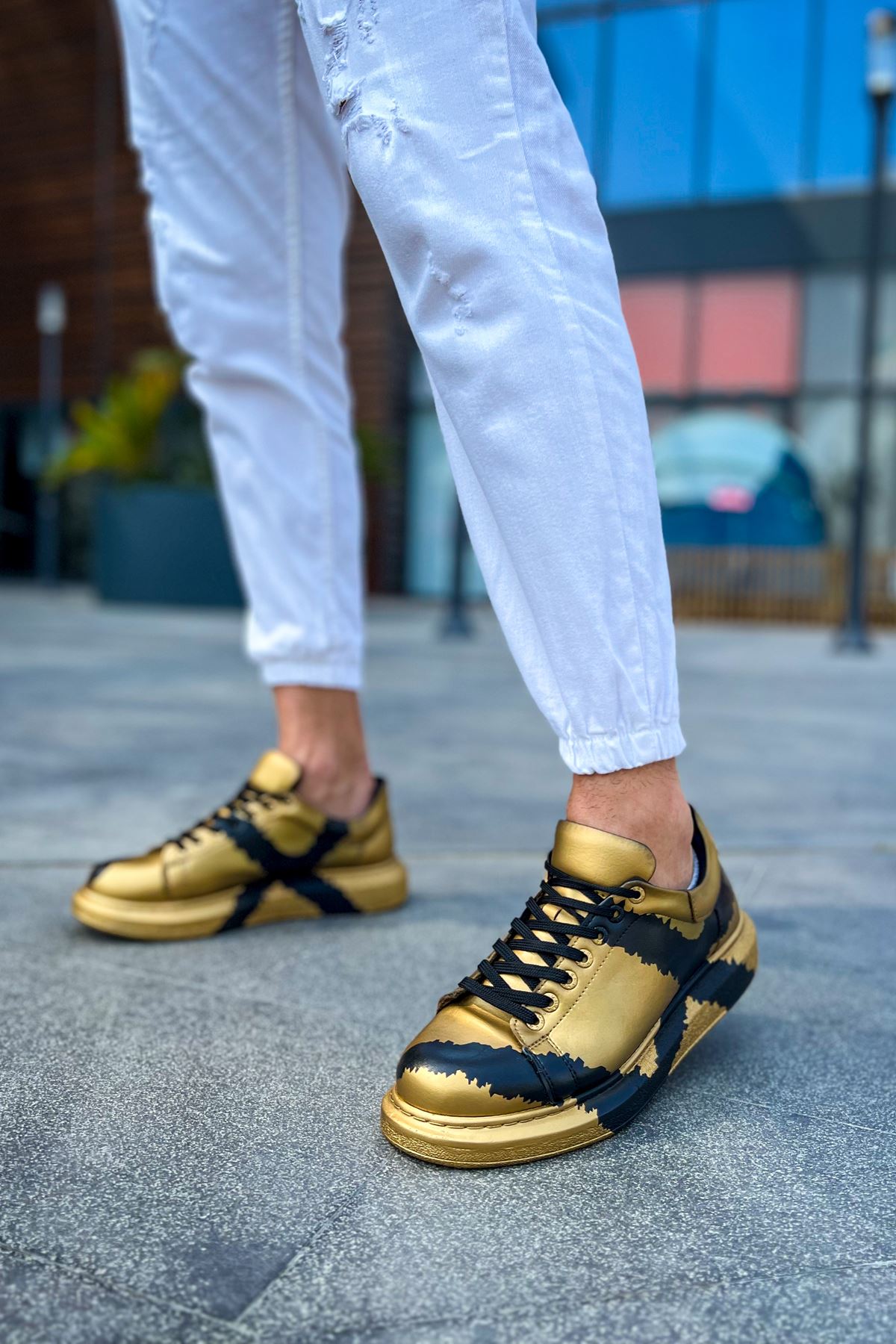 CH254 CST Pittura Men's Shoes 549 GOLD BLACK - STREETMODE ™