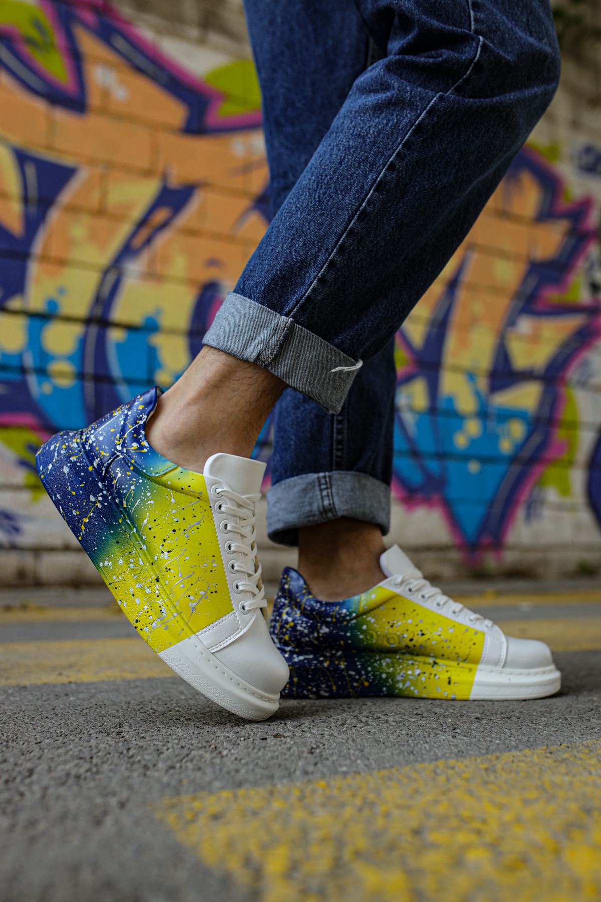 CH254 Men's Unisex Multi Color Casual Sneaker Sports Shoes - STREETMODE ™