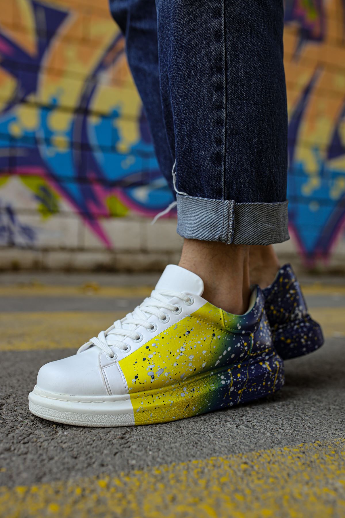 CH254 Men's Unisex Multi Color Casual Sneaker Sports Shoes - STREETMODE ™