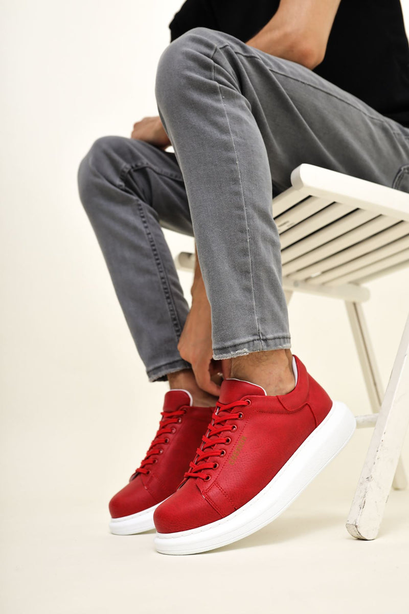 CH257 BT Men's Sneakers Shoes RED - STREETMODE ™
