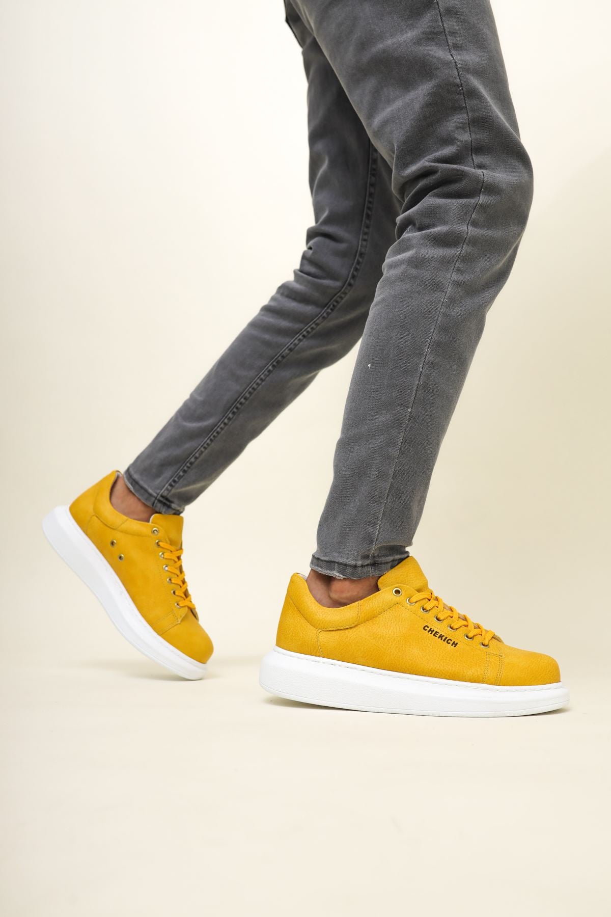 CH257 BT Men's Sneakers Shoes YELLOW - STREETMODE ™