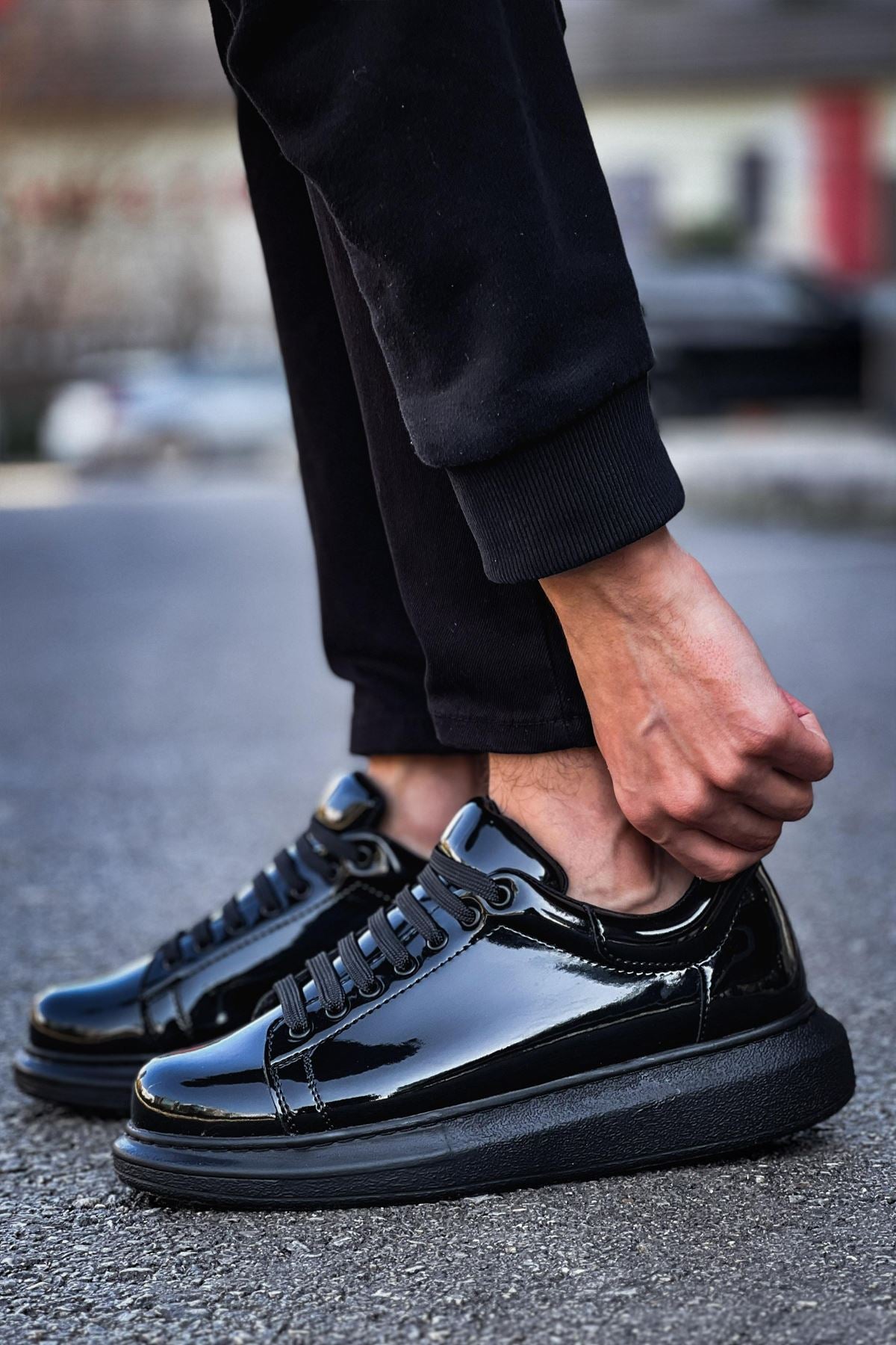 CH257 RST Estrella Men's Shoes BLACK - STREETMODE ™