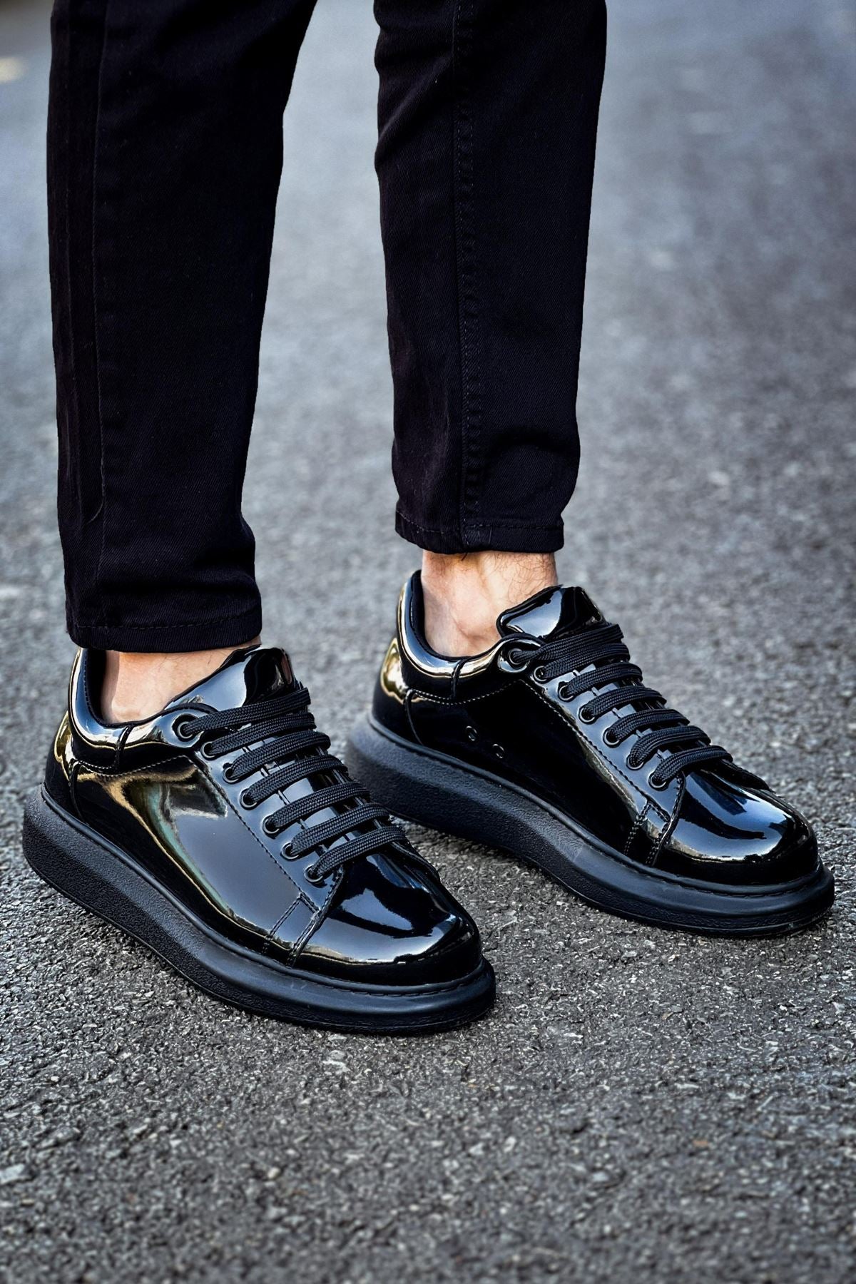 CH257 RST Estrella Men's Shoes BLACK - STREETMODE ™