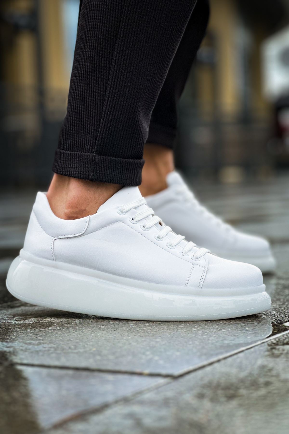 CH295 CBT Sollievo Men's Sneakers Shoes WHITE - STREETMODE ™