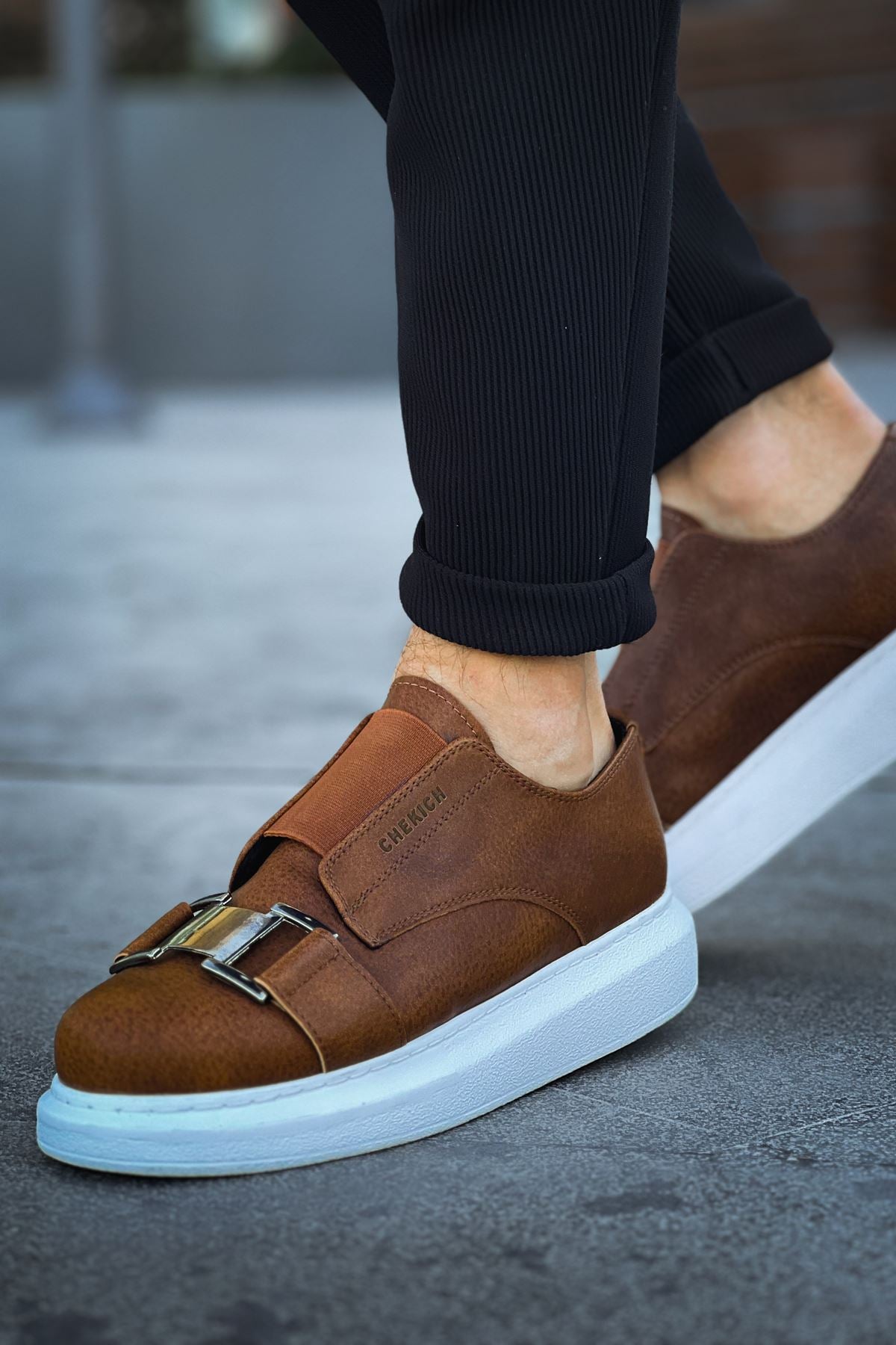 CH297 CBT Men's Shoes Brown - STREETMODE ™