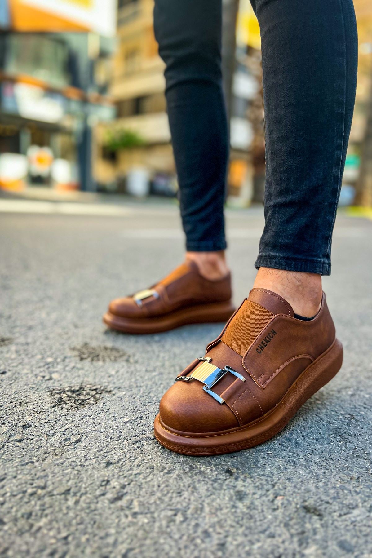 CH297 CRT Verona Men's Sneakers Shoes Brown - STREETMODE ™