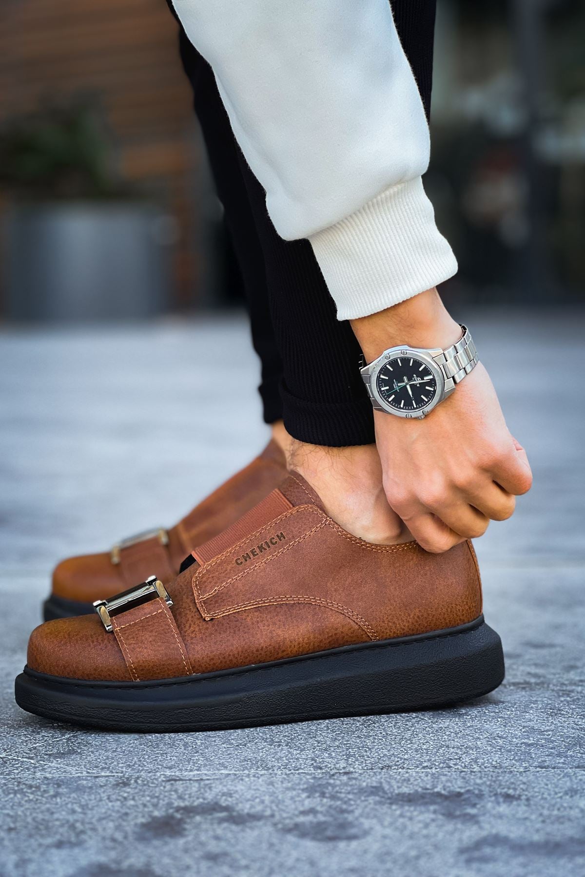 CH297 CST Verona Men's Sneakers Shoes Brown - STREETMODE ™