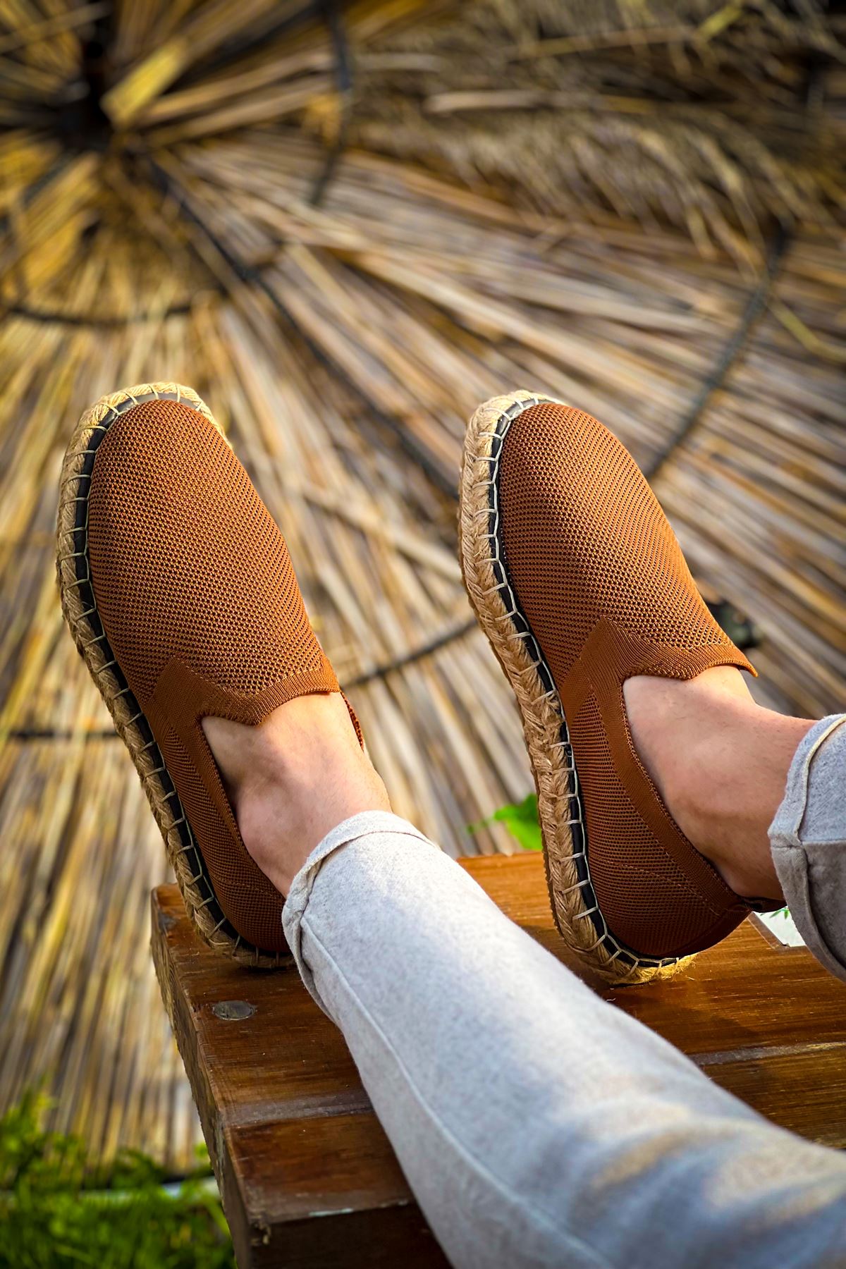 CH305 Knitwear Men's Shoes BROWN - STREETMODE ™