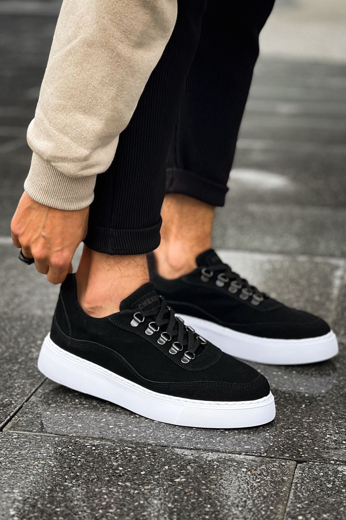 CH319 Stamina SBT Men's Sneakers Shoes BLACK - STREETMODE ™