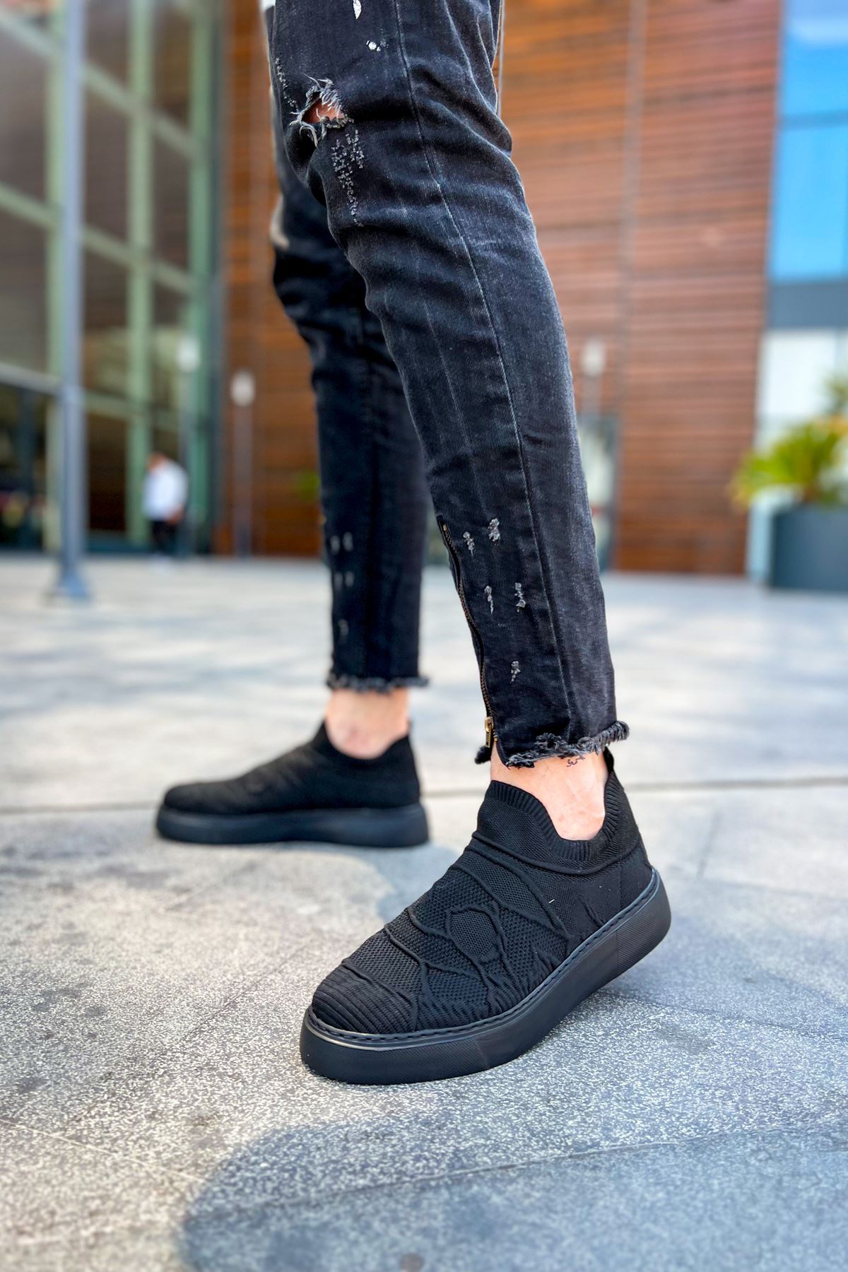 CH411 Craig Men's Sneakers Shoes BLACK - STREETMODE ™