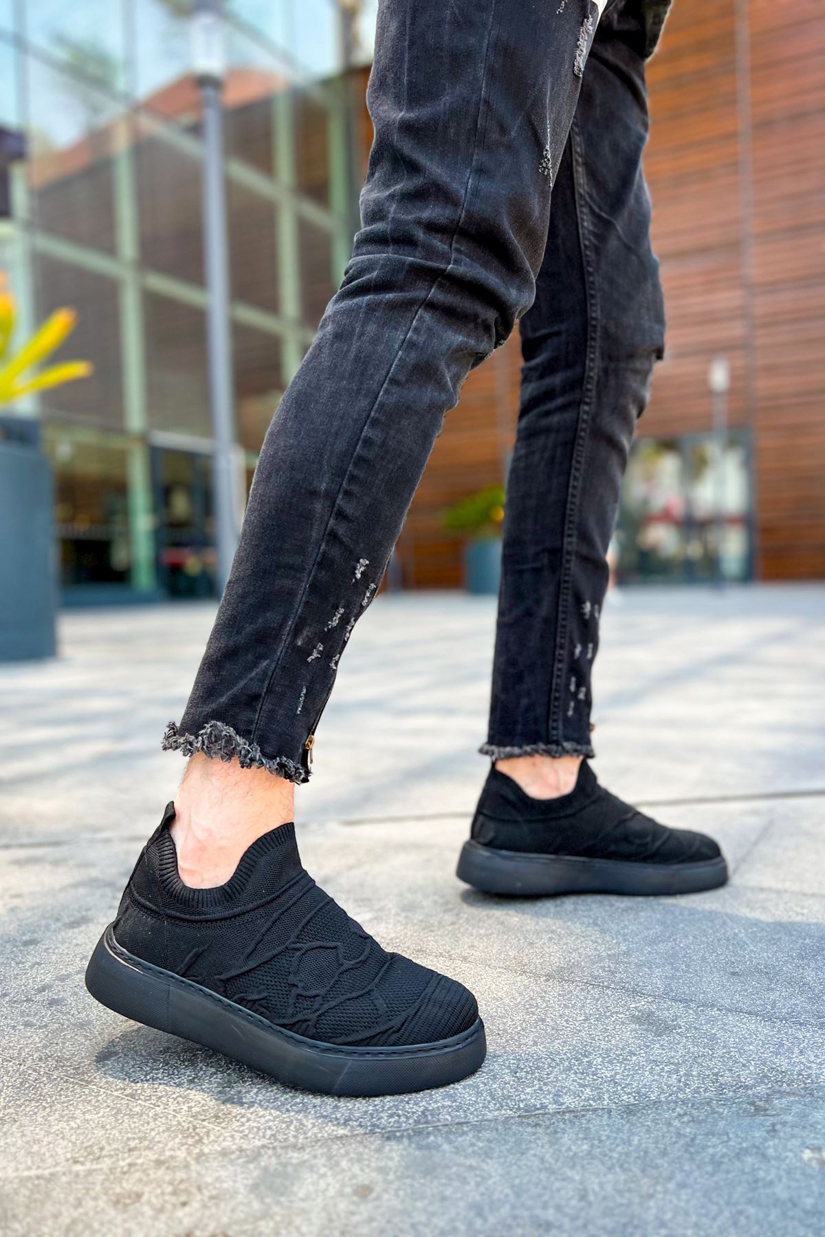 CH411 Craig Men's Sneakers Shoes BLACK - STREETMODE ™