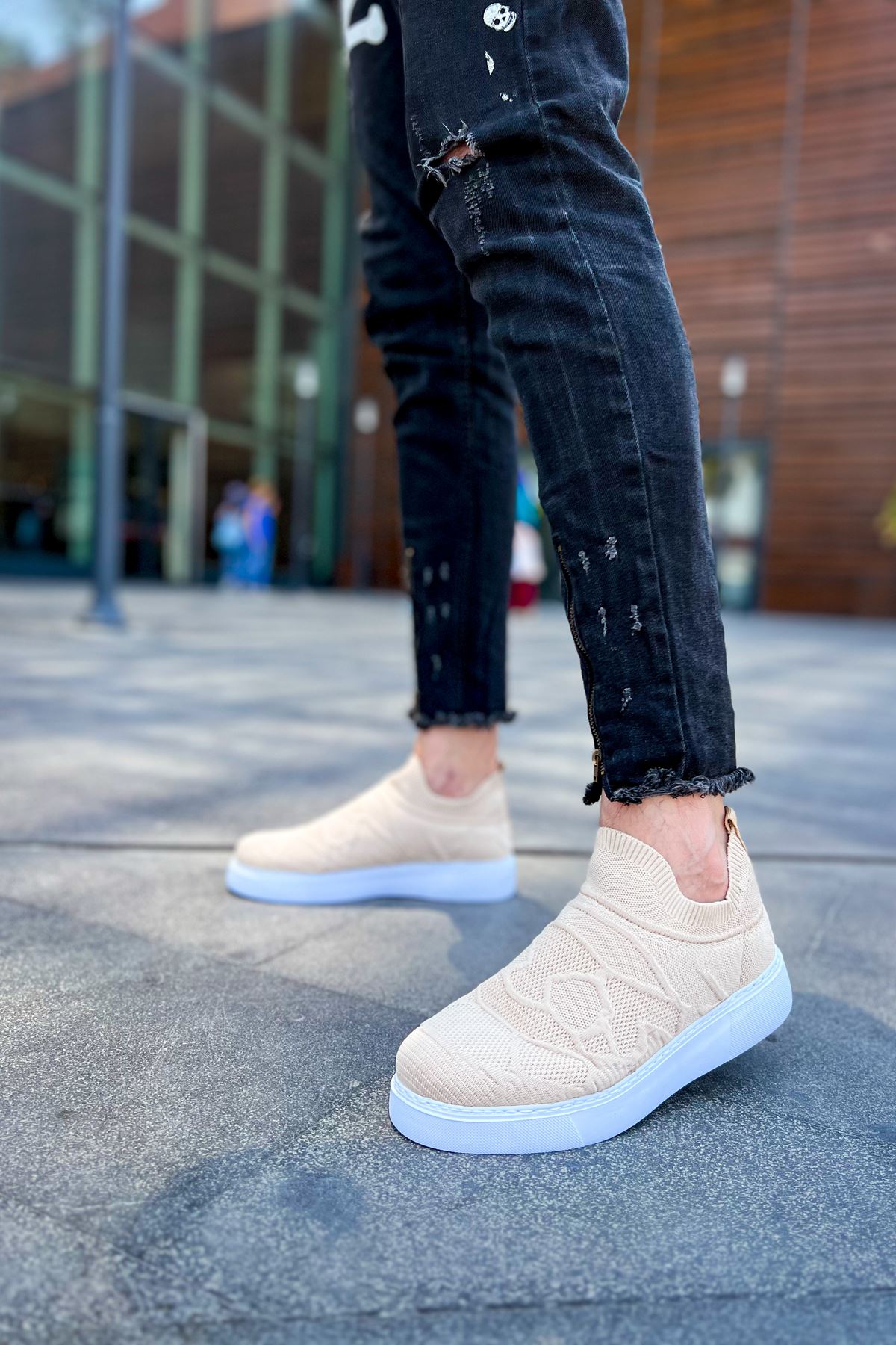 CH411 Craig Men's Sneakers Shoes BEIGE - STREET MODE ™