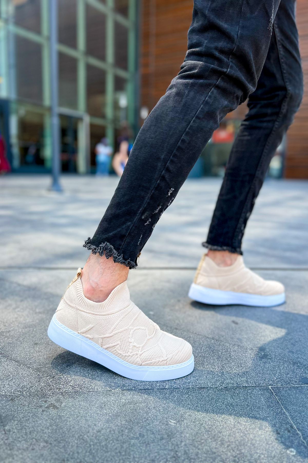 CH411 Craig Men's Sneakers Shoes BEIGE - STREET MODE ™