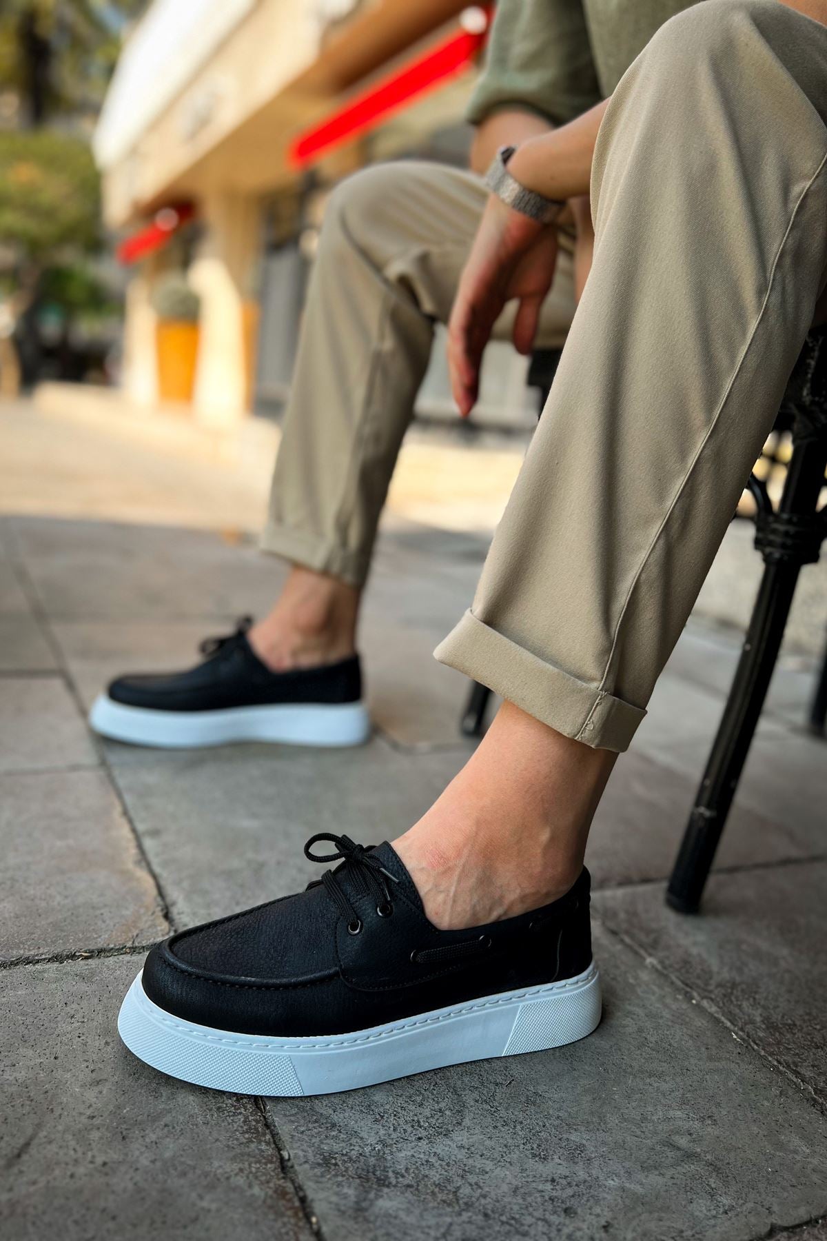 CH419 CBT Torrini Men's Casual Shoes BLACK - STREETMODE ™