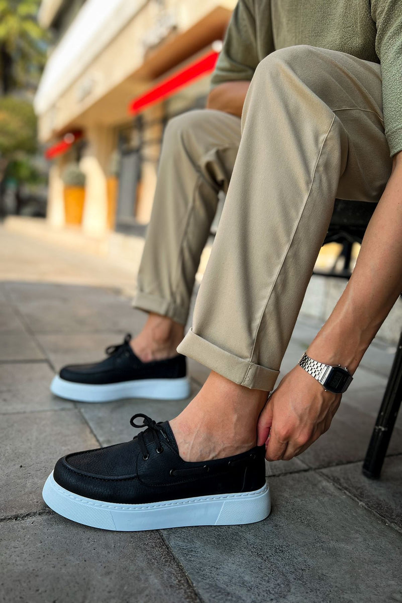 CH419 CBT Torrini Men's Casual Shoes BLACK - STREETMODE ™