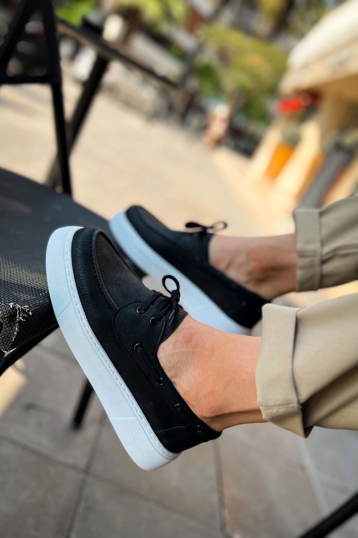 CH419 CBT Torrini Men's Casual Shoes BLACK - STREETMODE ™