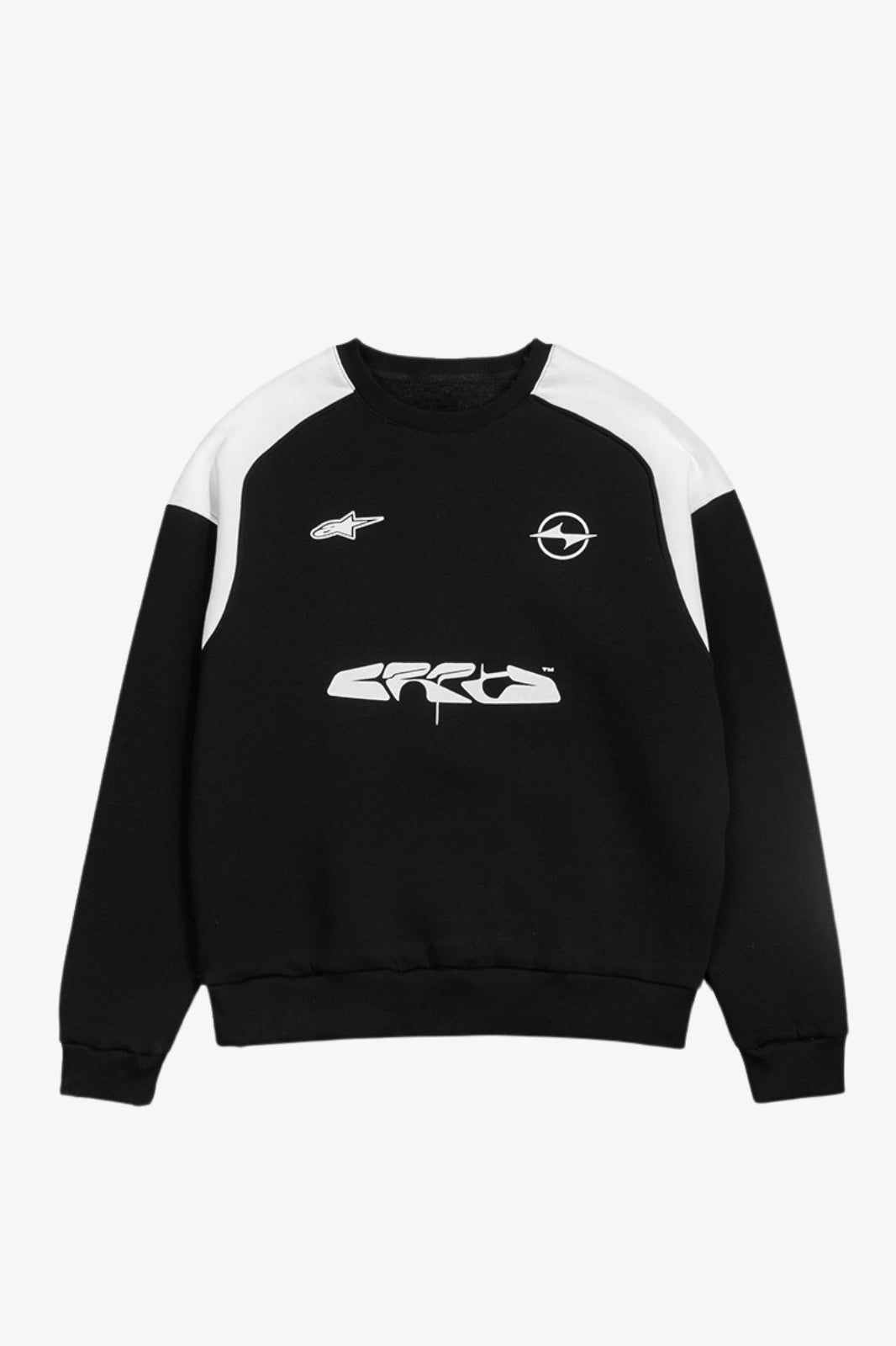 Men's Oversize Sweatshirt Black - STREETMODE ™
