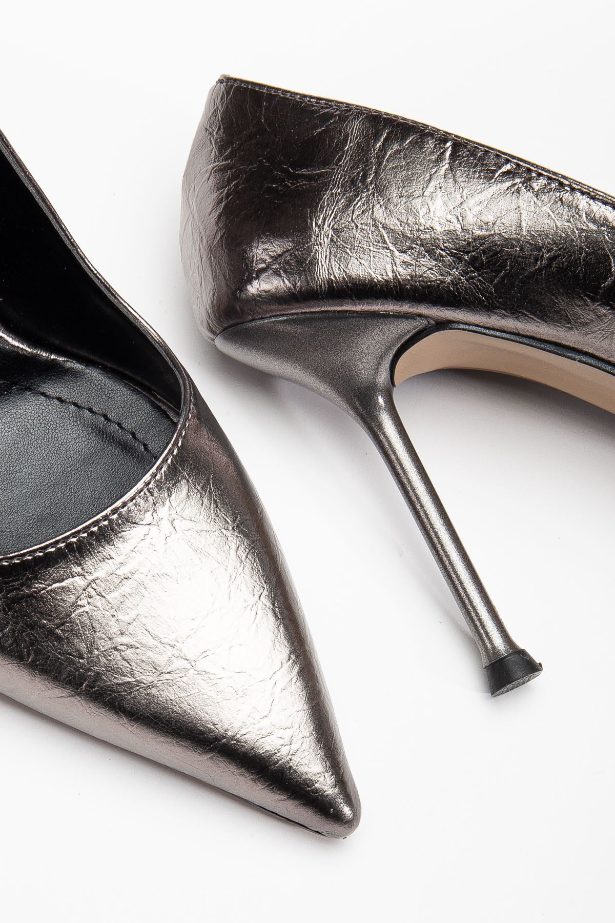 Women's High Heels Platinum Shiny Skin Stiletto - STREETMODE ™