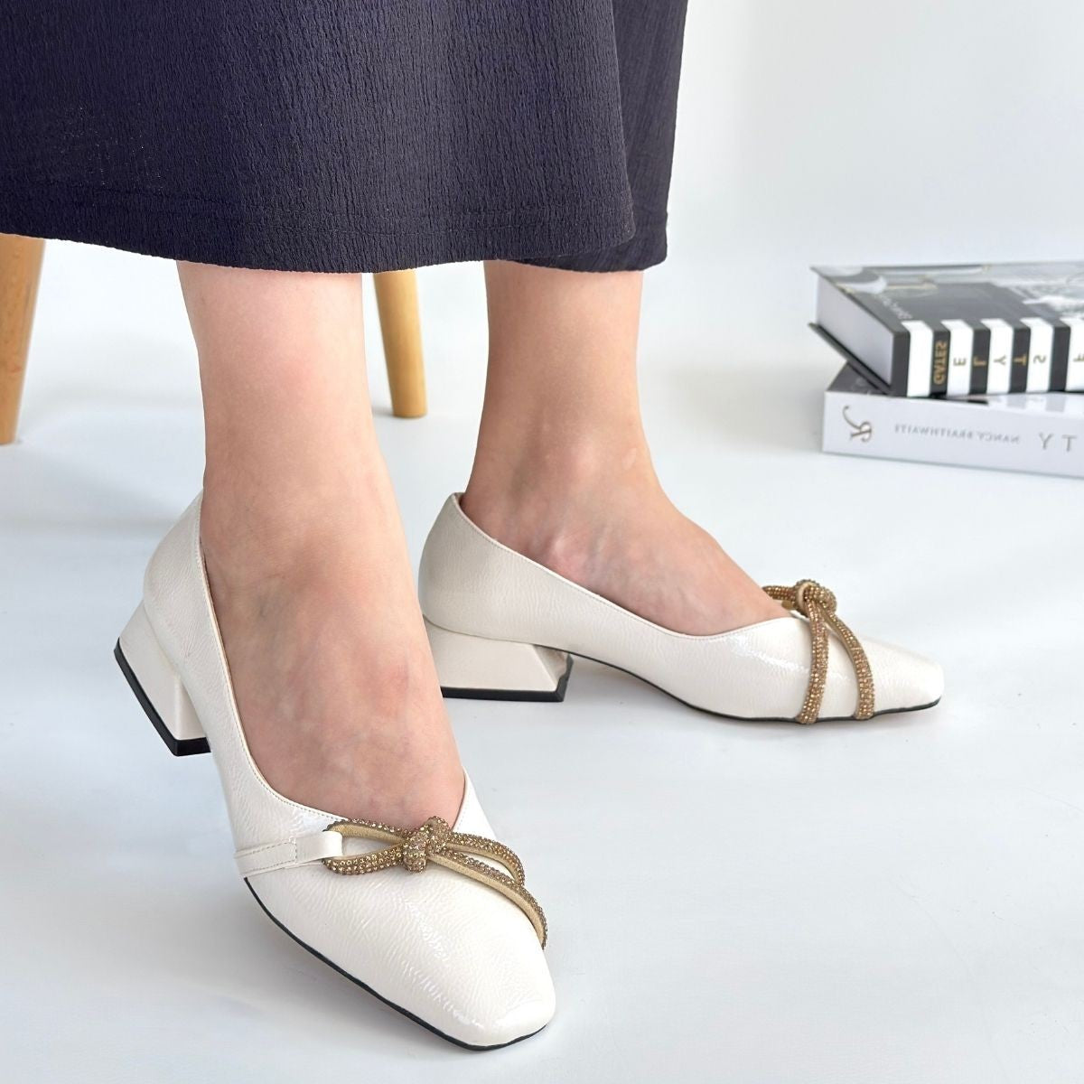 Women's Ten Patent Leather High Heel Shoes - STREETMODE ™