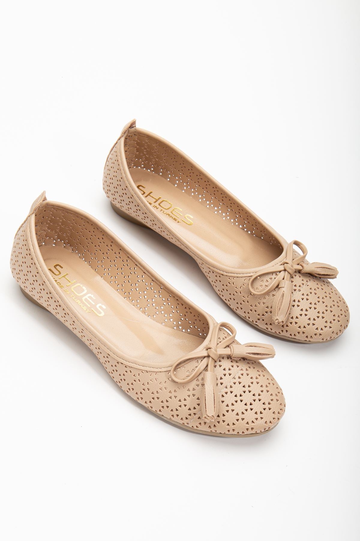 Fathie Nude Skin Women's Ballerinas - STREETMODE ™