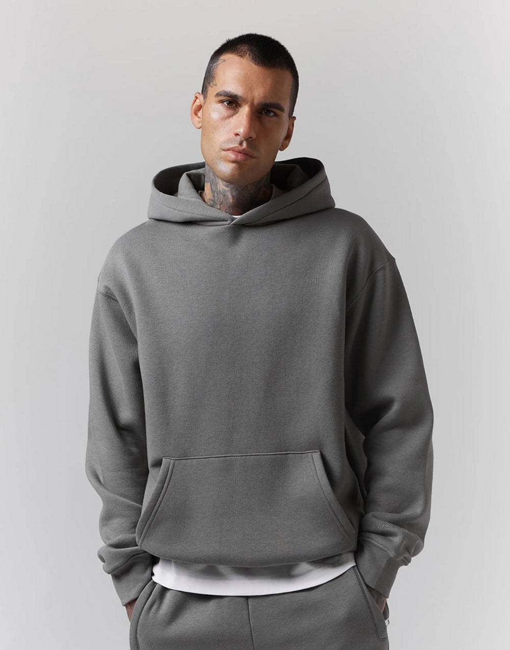 FMen's Oversize Premium Basic Sweatshirt Hoodie - STREETMODE ™