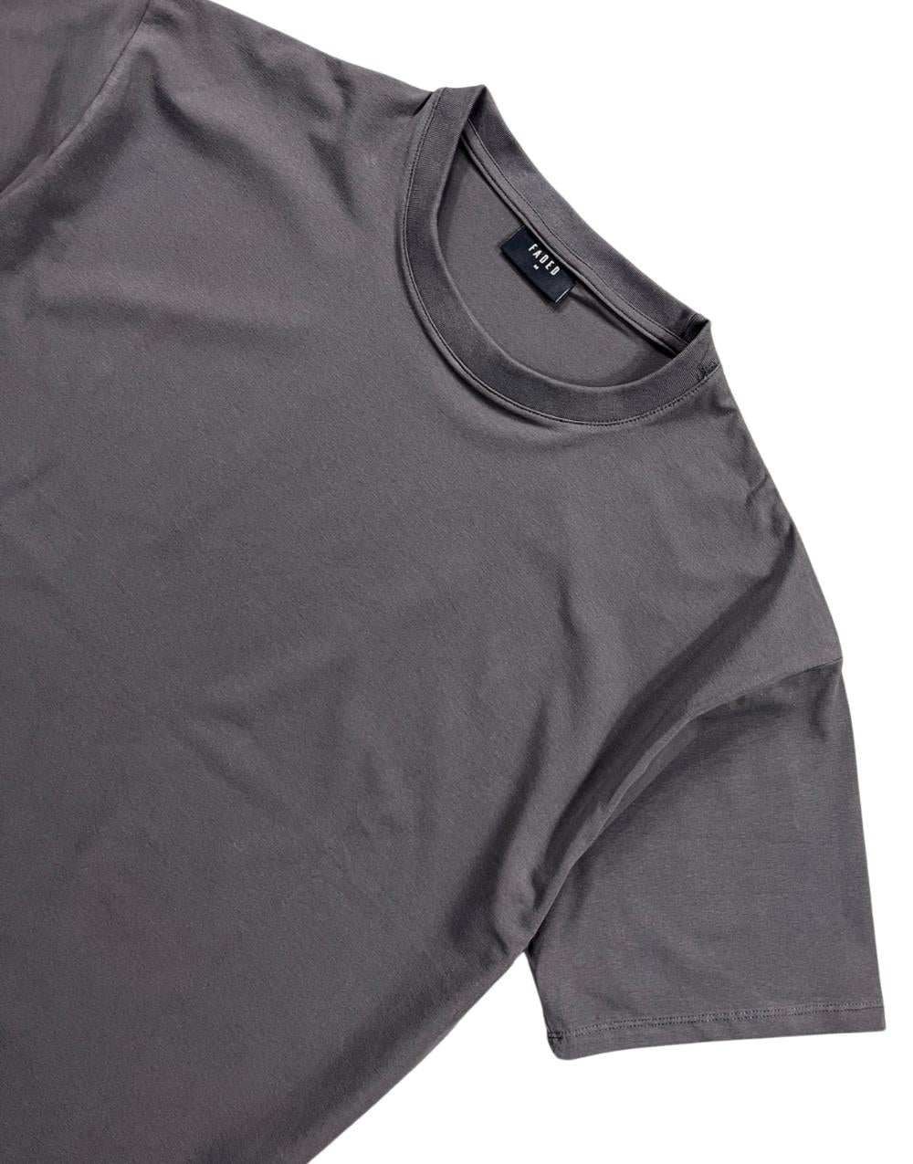 Gray Basic Oversize Men's T-Shirt - STREETMODE ™