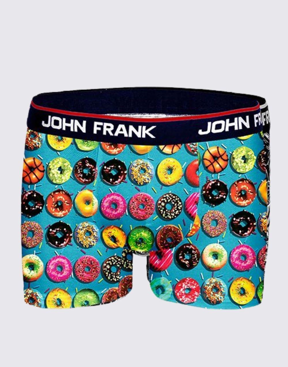 JF- Digital Men's Boxer - Donuts Blue - STREETMODE ™