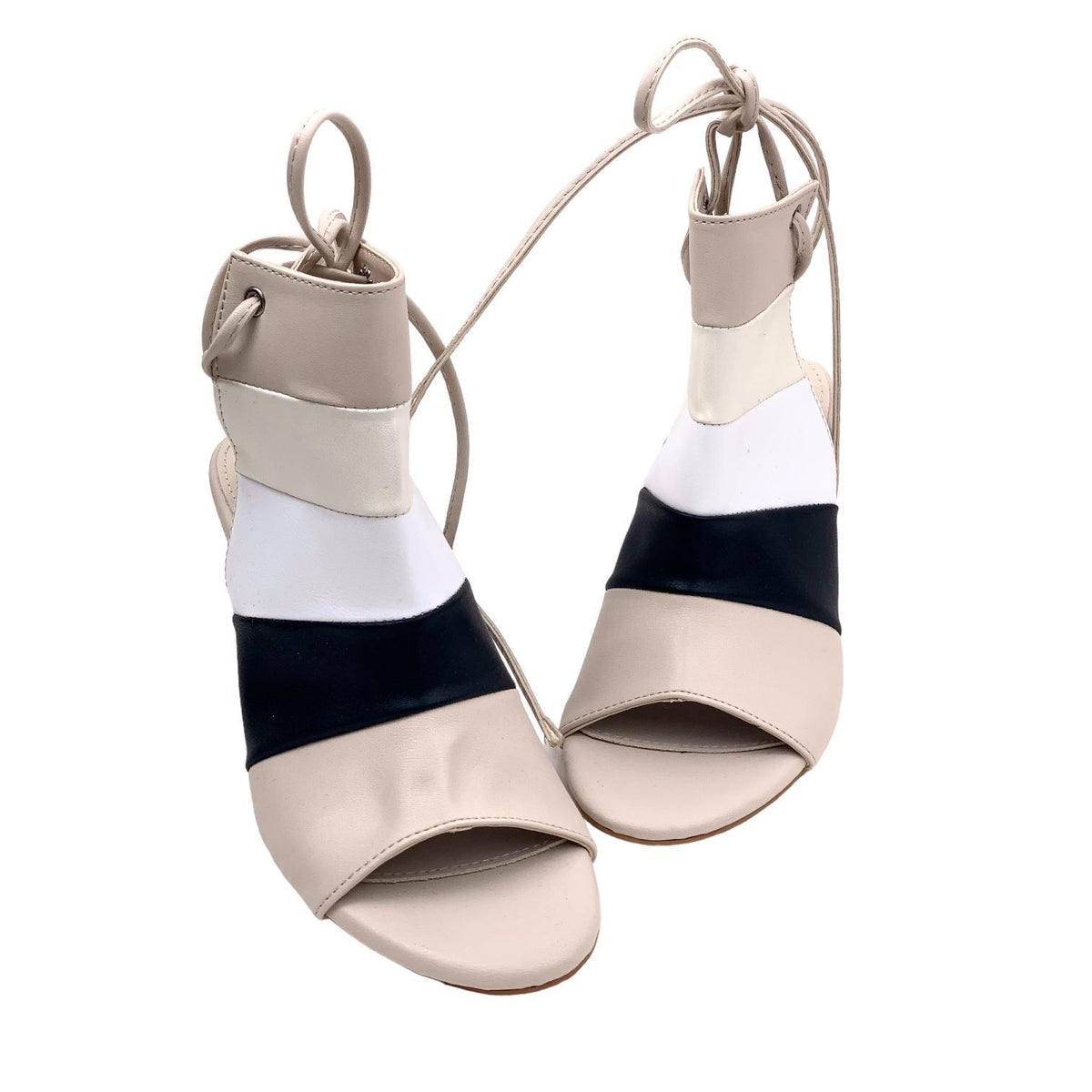 Women's Gebb Beige Thin Heeled Closed Shoes 8 Cm 106 - STREETMODE ™