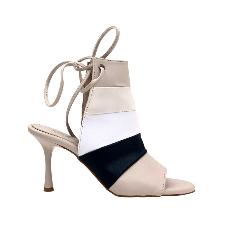 Women's Gebb Beige Thin Heeled Closed Shoes 8 Cm 106 - STREETMODE ™