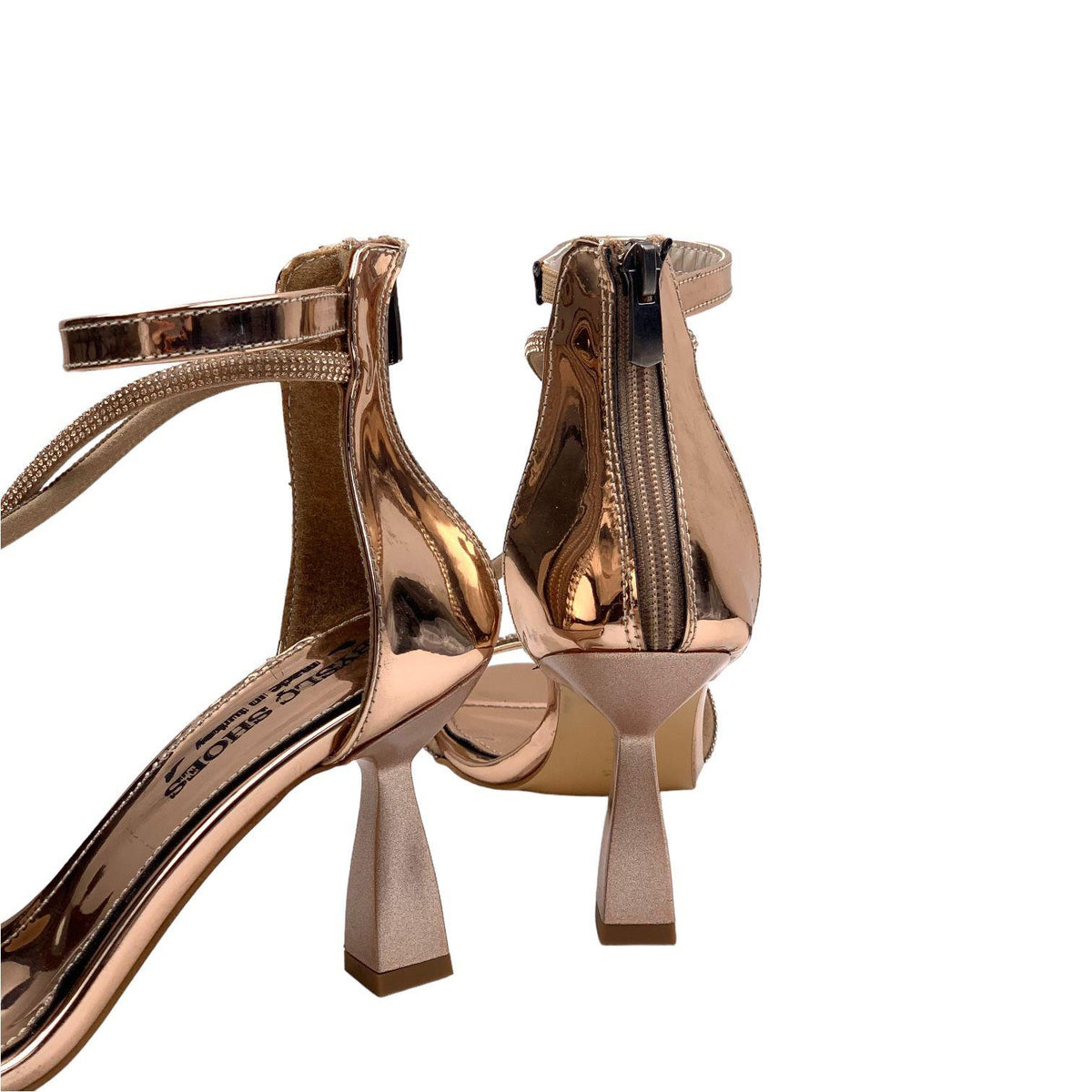 Women's Gulha Powder Zippered Heeled Evening Dress 8 cm - STREETMODE ™