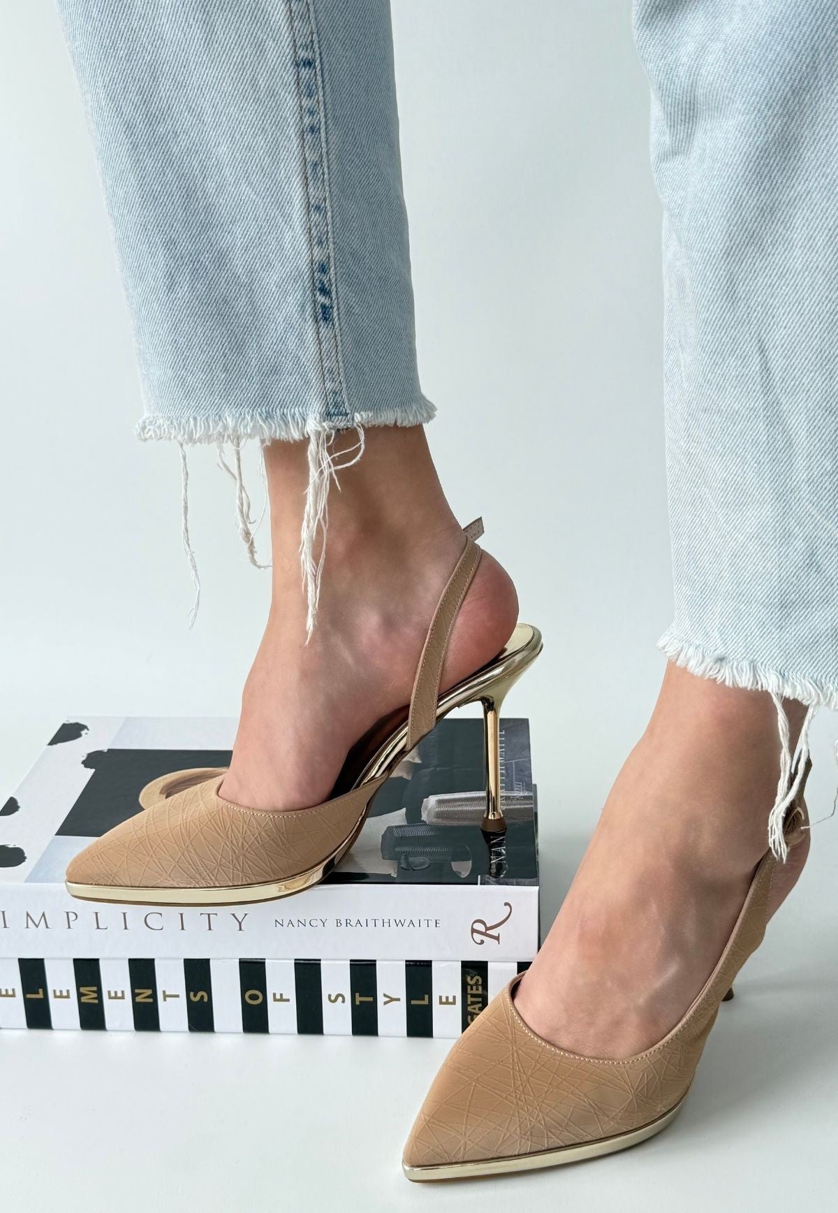 Women's Nude Skin High Heel Shoes - STREETMODE ™