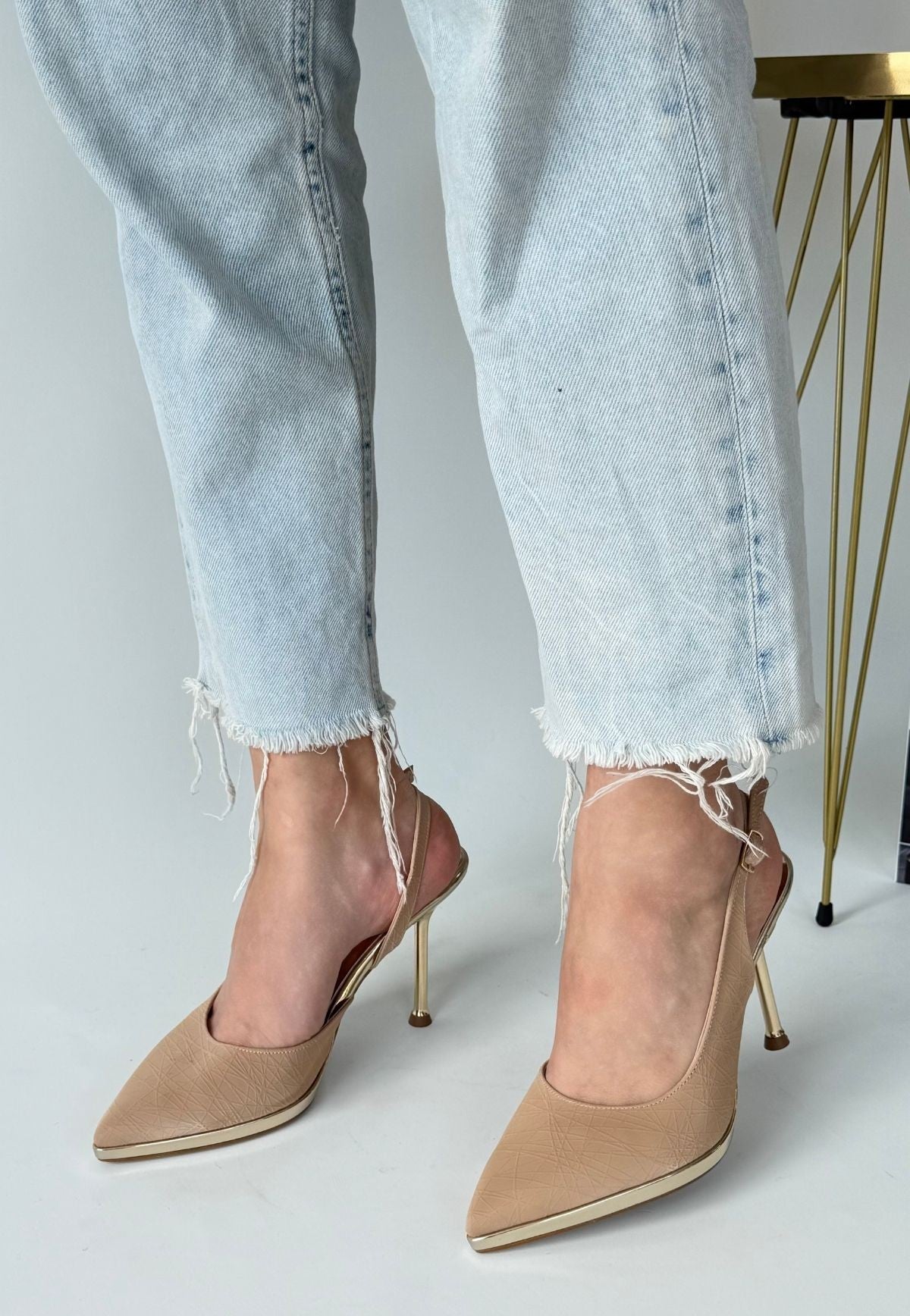 Women's Nude Skin High Heel Shoes - STREETMODE ™