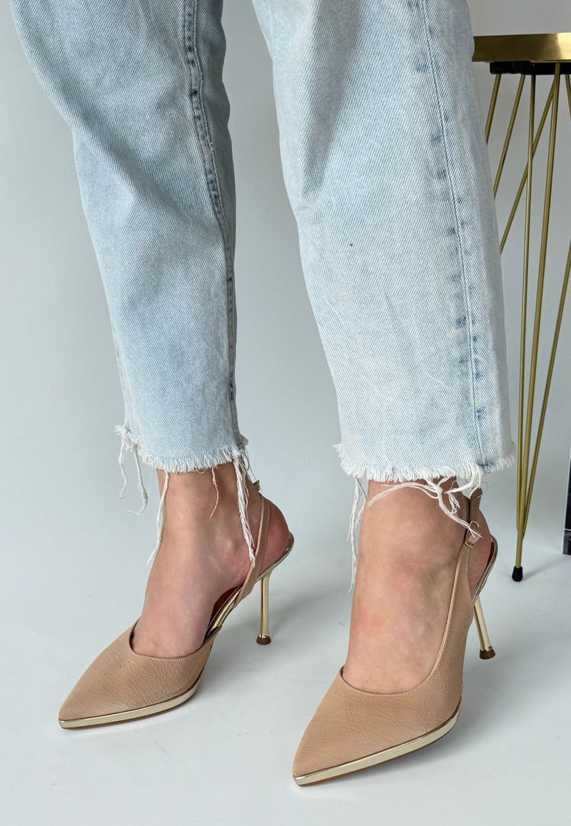 Women's Nude Skin High Heel Shoes - STREETMODE ™